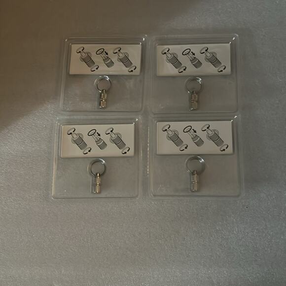 LURVIG Pet ID Tag IKEA Pet Safety Set of Four NEW Utility Animal Care Dog Cat - Picture 2 of 2